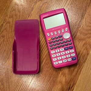 Casio Pink Graphing Calculator